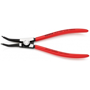 KNIPEX 46 31 A32 clește pentru inele de siguranță pentru inele exterioare pe axuri angular la 45° acoperite cu plastic vopsit negru 210 mm - Img 2