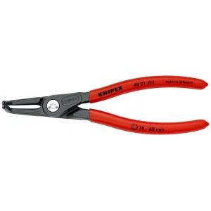 KNIPEX 48 21 J21 clește de precizie pentru inele de siguranță pentru inele interioare cu alezaje acoperit cu material plastic aderent bonderizat în culoarea gri 165 mm - Img 3