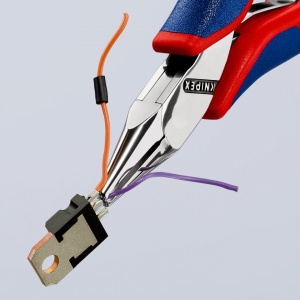 KNIPEX 64 22 115 Tăietor frontal pentru instalații electronice cu manşoane multicomponent 115 mm - Img 4