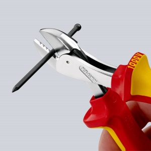 KNIPEX 73 06 160 X-Cut® Şfic compact cu transmisie mare a forței izolate, cu manere multicomponent, testate VDE cromat 160 mm - Img 7