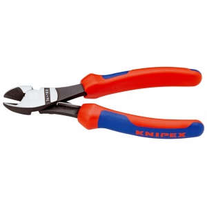 KNIPEX 74 12 180 Șfic de forță cu manşoane multicomponent vopsit negru 180 mm - Img 4