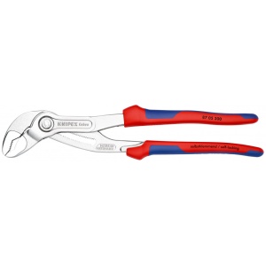 KNIPEX 87 05 300 Cobra® Clește high tech pentru pompe de apă cu manşoane multicomponent cromat 300 mm - Img 3