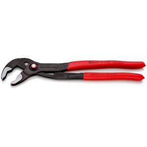 KNIPEX 87 21 300 Cobra® QuickSet Clește high tech pentru pompe de apă acoperit cu material plastic aderent bonderizat în culoarea gri 300 mm - Img 2