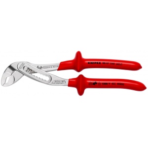KNIPEX 88 07 250 Alligator® Cleşte pentru pompe de apă izolat prin imersie, testat de VDE cromat 250 mm - Img 3