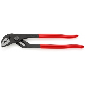 KNIPEX 89 01 250 Cleşte pentru pompe de apă cu articulație canelată acoperite cu plastic vopsit negru 250 mm - Img 1