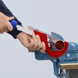 KNIPEX 90 31 03 BK Tăietor de țevi TubiX® XL 260 mm - Img 8