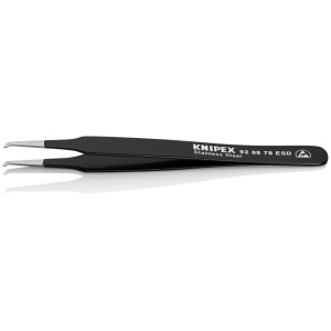 KNIPEX 92 08 78 ESD Pensete de precizie SMD 118 mm - Img 2