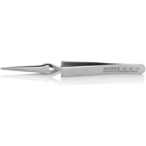 KNIPEX 92 91 01 Pensetă de precizie cu fălci încrucișate 120 mm