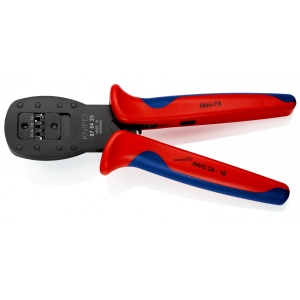 KNIPEX 97 54 26 Clește de sertizare pentru fișe miniaturale Sertizare paralelă Pentru sertizarea de fişe din seria Mini-Fit® de la Molex LLC cu manşoane multicomponent brunat 190 mm - Img 2