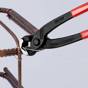 KNIPEX 99 01 280 Clește de fierari-betoniști (Clește de fierari-betoniști) acoperite cu plastic vopsit negru 280 mm - Img 5