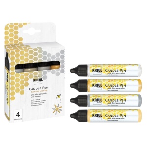 KREUL Candle Pen Set of 4 Glamour Lighting - Img 2