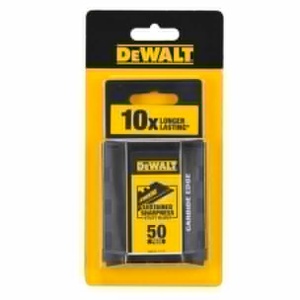 Lama trapez pentru cutter Dewalt DWHT8-11131, 62 x 19 mm, varfuri ascutite, muchie Carbide, set de 50 bucati - Img 2