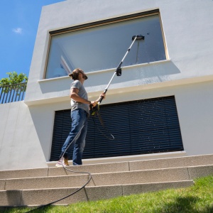 Lance telescopica TLA 4 cu accesorii pentru curatarea fatadelor si a geamurilor - Img 2