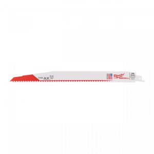 Lemn cu cuie: Pânze Heavy Duty AX™ pentru lucrări de demolare Milwaukee (Lungimea pânzei (mm): 300) - 5 bucati