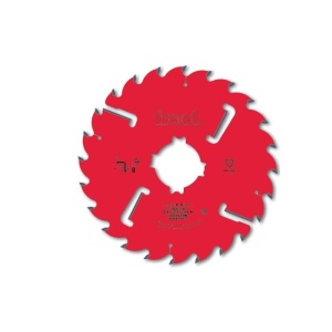 LM04 Panza circulara placata CMS cu dinti geluitori pentru taieri multiple in lung de fibra a lemnului, DIM 300, int 70 mm - LM04 0700