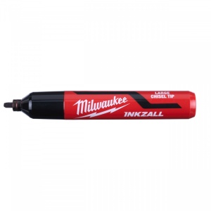 Marker INKZALL™ negru cu vârf lat - mărimea L (3pc), pachet 3 buc