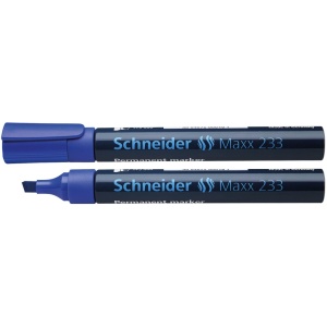 Marker permanent vârf teșit 1-5 mm Schneider 233 - Img 3