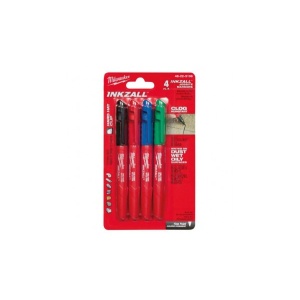 Markere colorate (set 4 markere: negru, roșu, albastru, verde)