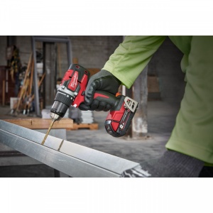 Mașină de găurit, compactă, cu motor fără perii M18™ Milwaukee M18 CBLDD-202C, alimentare Cu acumulator - echipat