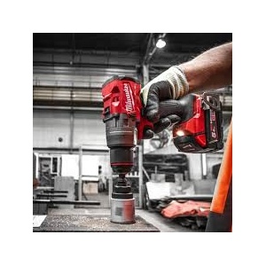 Masina de gaurit cu percutie Milwaukee M18FPD3, cuplu maxim 158 Nm, echipata cu 2 baterii 5Ah, incarcator, valiza - Img 7