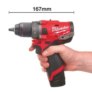 Mașină de găurit cu percuție sub-compactă cu 2 viteze M12 FUEL™ M12 FPD-202X ( KIT: 2 x M12 B2 Acumulator, C12 C Încarcător, Cutie HD) - Img 12