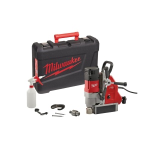 Masina de gaurit cu talpa magnetica Milwaukee MDP41, diametru gaurit metal 41 mm, magnet permanent, alimentare Retea 220-240 V - Img 15