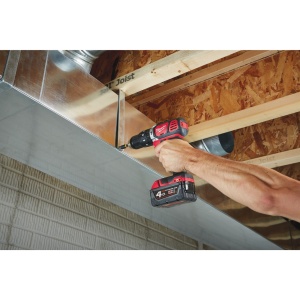 Masina de gaurit si insurubat cu percutie cu acumulator Milwaukee M18 BPD-402C, cuplu 60 Nm, livrata cu acumulatori, valiza - Img 15