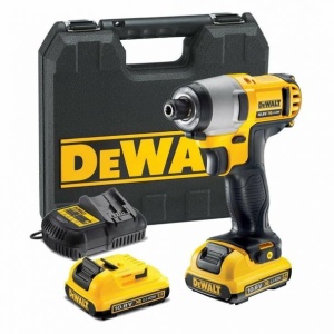 Masina de insurubat cu impact, cu acumulatori Dewalt DCF815D2, 10.8V/2.0Ah, cuplu maxim 107 Nm, cu 2 acumulatori, incarcator si valiza de transport - Img 2