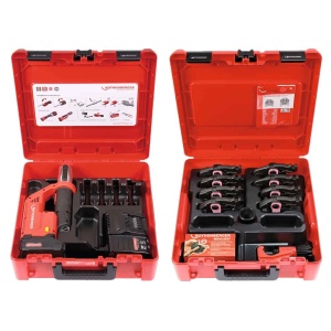 Masina de sertizat Rothenberger Romax Compact TT, set falci MaxiPro 1/4"-1 1/8", 1 x 2.0 Ah, EU - Img 3