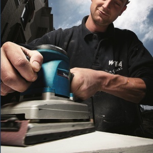 Masina de slefuit alternativa Makita 330W, 115x229mm - Img 3