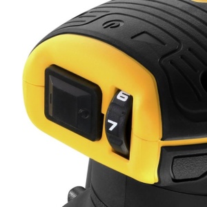 Masina de slefuit orbital Dewalt DCW210P2, cu 2 acumulatori Li-Ion 5.0 Ah/18 V, 125 mm, 8000-12000 rpm - Img 4