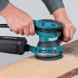 Masina de slefuit orbitala Makita 300W 125mm - Img 3
