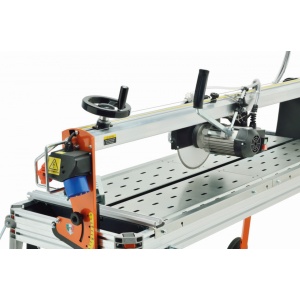 Masina de taiat gresie, faianta, placi 130cm, 1.4kW, CLASS PLUS 1300S cu laser si roti - Battipav-661351 - Img 4