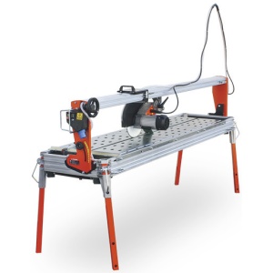 Masina de taiat marmura, granit 200cm, 2.2kW, SUPREME 200S cu laser si roti - Battipav-82001 - Img 2