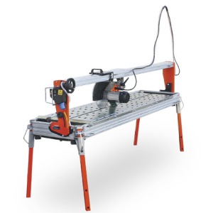 Masina de taiat placi, materiale de constructii 200cm, 2.2kW, PRIME 200S cu laser si roti - Battipav-92001 - Img 2