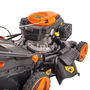 Masina de tuns gazonul cu autopropulsie Greenfield G-MTG511ARW-T8, 4. 4 cp, benzina, 173 cmᶟ, 50 cm , 7 trepte taiere, 60 l sac colector - Img 7