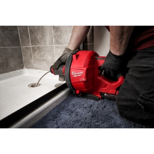 Masina desfundat tevi - 10mm Milwaukee M18 FDCPF10-201C, lungime cablu 10.6 m, livrata cu acumulator, valiza - Img 12