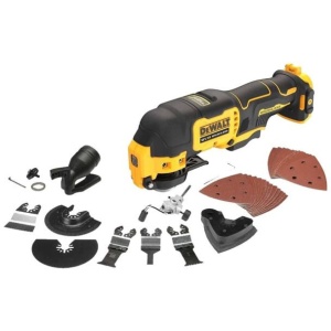 Masina multifunctionala Dewalt DCS353N, compatibila cu acumulatori 12V XR, cu set 29 accesorii