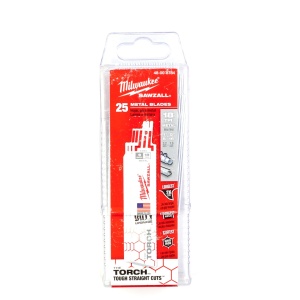 Metal: Pânze Heavy Duty TORCH™ pentru lucrări de demolare Milwaukee TORCH 150 x 18 Tpi - 25 bucati - Img 2