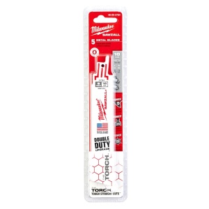 Metal: Pânze Heavy Duty TORCH™ pentru lucrări de demolare Milwaukee TORCH 150 x 18 Tpi - 5 bucati - Img 2