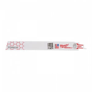 Metal: Pânze Heavy Duty TORCH™ pentru lucrări de demolare Milwaukee TORCH 230 x 14 Tpi - 25 bucati