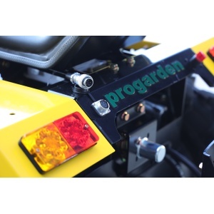 Minitractor ProGARDEN Campo T12 V25.1 4x4, 12CP, diesel, hidraulica fata-spate, roti 6.00-12 - Img 4