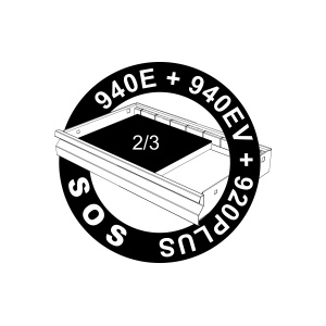 Modul Unior SOS pentru capete chei tubulare 1/2 374x364x30mm