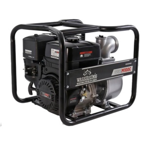 Motopompa 4" Wasserkonig WSKM100C, maxim 80 m³/ora , inaltime refulare max 25 m, motor euro V, benzina, putere 11 CP - Img 3