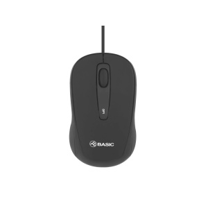 Mouse cu fir Tellur Basic, mini, negru - Img 1