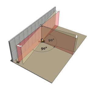 Multi-line laser LA 180 L - PLANURI VERTICALE - Img 6