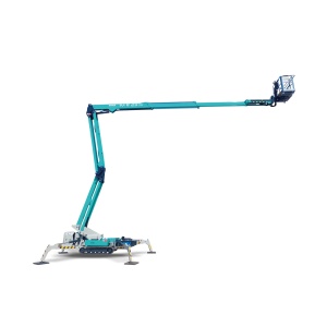 Nacela cu senile tip spider IMER ACCESS IM R23 DA H lucru 22.9m/maxim 230kg, Honda iGX 800 20cp - Img 1