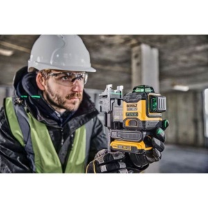Nivela laser cu 3 linii DeWALT DCLE34031D1, fascicul verde, cu acumulator XR 18V / 2.0 Ah, 40 /100 m - Img 6