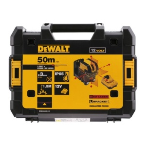 Nivela laser cu 5 puncte in cruce DeWalt DCE0825D1R, rosu, 15 m, Li-Ion, 10.8V, 2 Ah - Img 3