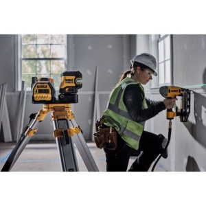 Nivela laser cu linii in cruce si 5 puncte DeWALT DCE825D1G18, raza verde, cu acumulator XR 18V / 2.0 Ah, 30 m - Img 6